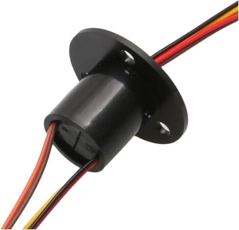 12.5mm 250rpm 6 Wire Circuit x2A Slip Ring Small Rotating Collector in Kuwait