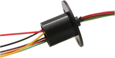 12.5mm 250rpm 6 Wire Circuit x2A Slip Ring Small Rotating Collector in Kuwait