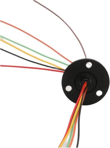 12.5mm 250rpm 6 Wire Circuit x2A Slip Ring Small Rotating Collector in Kuwait