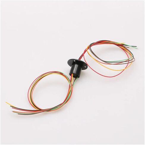 12.5mm 250rpm 6 Wire Circuit x2A Slip Ring Small Rotating Collector in Kuwait