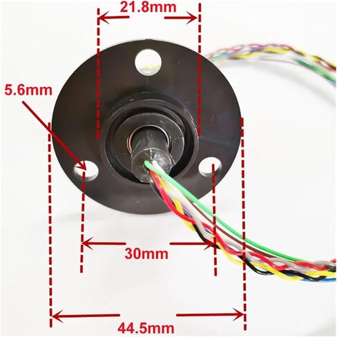 1Pack 10 Channel 2A 22mm Wire Slip Ring Mini Slip Ring in Kuwait