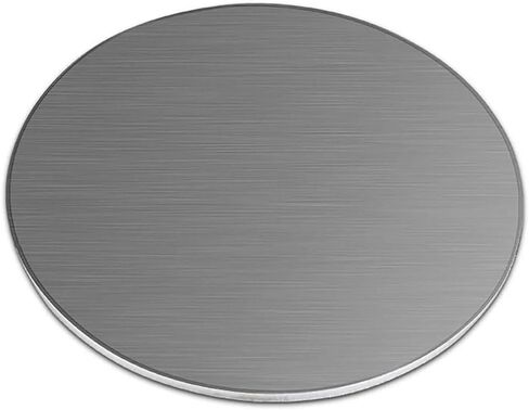 Metal Plate,304 Stainless Steel Round Plate,Thickness 0.5MM,Dia 50mm-300mm,1pcs, in Kuwait