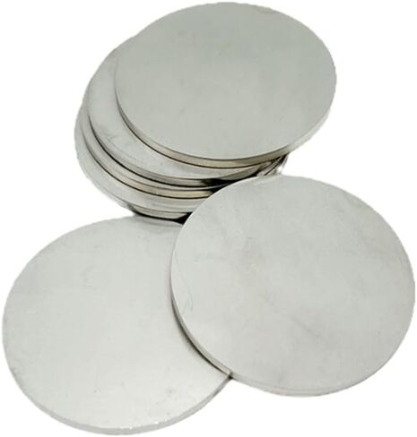 Metal Plate,1pcs Dia 120mm-300mm 304 Stainless Steel Round Plate,Disc,Thickness 0.8mm,1mm, in Kuwait