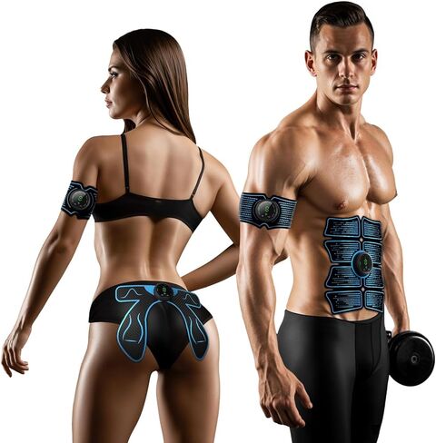 Muscle Stimulator for Arms, Abdomen, Thighs and Buttocks - Body Control System, Abs Booty Trainer in Saudi Arabia
