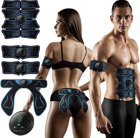 Muscle Stimulator for Arms, Abdomen, Thighs and Buttocks - Body Control System, Abs Booty Trainer in Saudi Arabia