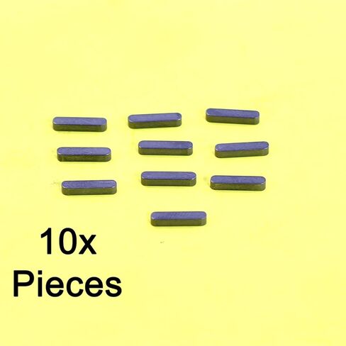 DIN 6885 Round End 2x2x10 M2 Steel Parallel Feather Key in Saudi Arabia