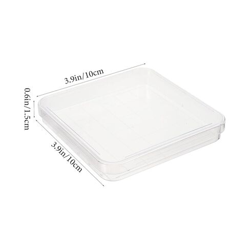 Plastic Petri Dishes with Lids 3.93 Inch Clear Disposable Culture Plates 10 Pack Laboratory Petri Dish for Scientific Research School Projects in Saudi Arabia