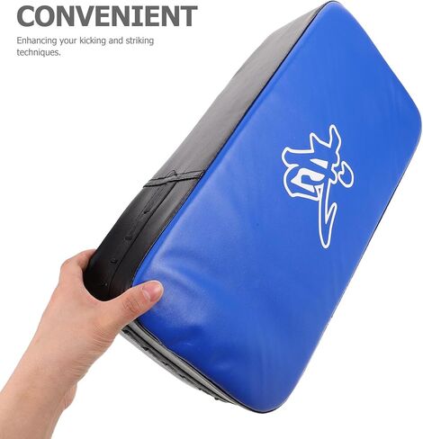التايكوندو ركلة درع الأزرق سميكة بو فنون الدفاع عن النفس تدريب الملاكمة الركل ضرب الحرس لحماية الساق والفخذ معدات الملاكمة الرياضية in Kuwait