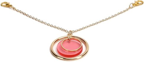 ZJchao Stylish Face LanyardAlloy Face Cover Holder Jewelry Accessory for Business Trips - 5.1in in Saudi Arabia