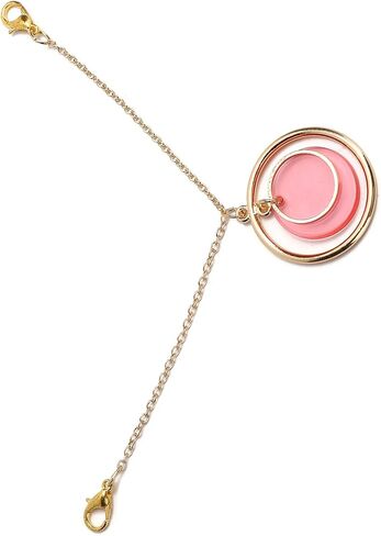 ZJchao Stylish Face LanyardAlloy Face Cover Holder Jewelry Accessory for Business Trips - 5.1in in Saudi Arabia