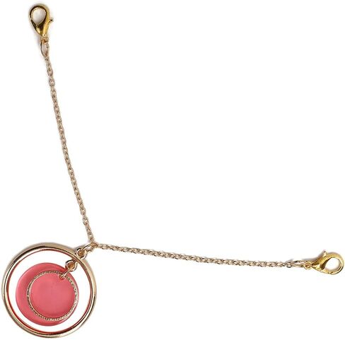 ZJchao Stylish Face LanyardAlloy Face Cover Holder Jewelry Accessory for Business Trips - 5.1in in Saudi Arabia