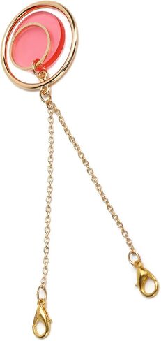 ZJchao Stylish Face LanyardAlloy Face Cover Holder Jewelry Accessory for Business Trips - 5.1in in Saudi Arabia