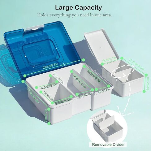 حقيبة مستلزمات مرضى السكري مع حاوية حادة قابلة للإزالة، منظم حمل مستلزمات مرضى السكري لجهاز قياس نسبة الجلوكوز في الدم، وشرائط الاختبار، وجهاز الوخز، وقلم الأنسولين، والإبر والمزيد، رائعة للمنزل/السفر in Kuwait