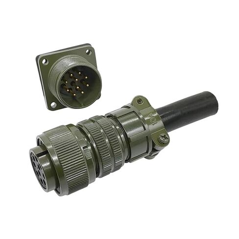 MS3102A MIL-C 5015 Connector 18S-12 18S-8 18S-1 Socket MS3106A MS3108A MIL STD Circular Connectors 1Pcs(Socket 3102 18-1P) in Saudi Arabia
