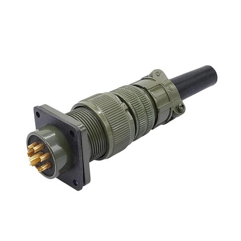 MS3102A MIL-C 5015 Connector 18S-12 18S-8 18S-1 Socket MS3106A MS3108A MIL STD Circular Connectors 1Pcs(Socket 3102 18-1P) in Saudi Arabia