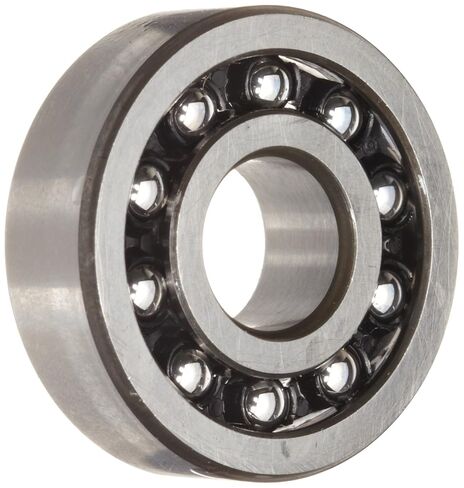 FAG 1301TV Self-Aligning Bearing, Double Row, Open, Polyamide/Nylon Cage, Normal Clearance, Metric, 12mm ID, 37mm OD, 12mm Width, NULL Maximum Rotaional Speed in Kuwait