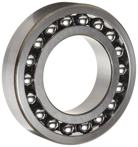 FAG Bearings 1214K-TV-C3 Double Row Self-Aligning Bearing, Open, Tapered Bore, Polyamide/Nylon Cage, C3 Clearance, Metric, 70mm ID, 125mm OD, 24mm Width, 6000rpm in Kuwait