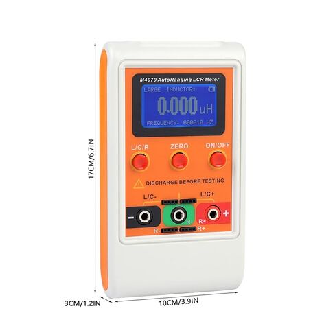 جهاز قياس LCR محمول M-4070، شاشة LCD عالية الدقة، جهاز اختبار مقاومة السعة والحث التلقائي للمهندسين والفنيين in Saudi Arabia