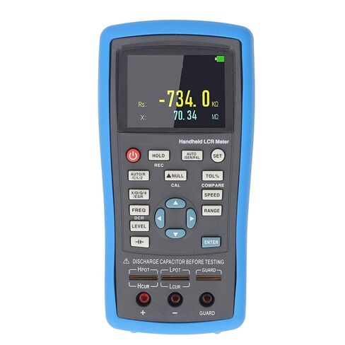 Digital Inductance Capacitor Component Meter 2.8 Inch Screen Adjustable Backlight Brightness DCR Electronic Component Tester in Saudi Arabia