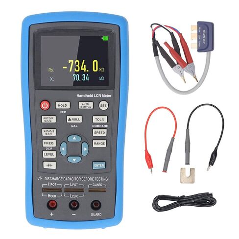 Digital Inductance Capacitor Component Meter 2.8 Inch Screen Adjustable Backlight Brightness DCR Electronic Component Tester in Saudi Arabia