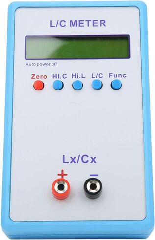 EVTSCAN Inductance Capacitance Meter Handheld L/C Meter Electric ABS LCR Multimeter LC‑200A in Saudi Arabia