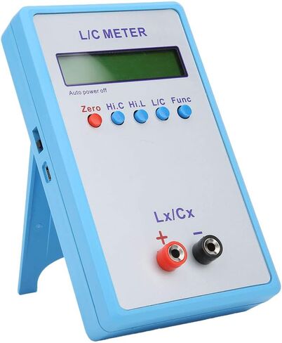 EVTSCAN Inductance Capacitance Meter Handheld L/C Meter Electric ABS LCR Multimeter LC‑200A in Saudi Arabia