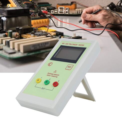 MK328 Transistor Tester High Precision Digital Meter for Electronics Engineers Hobbyists and Technicians with 3 Test Pens and Motherboard in Saudi Arabia