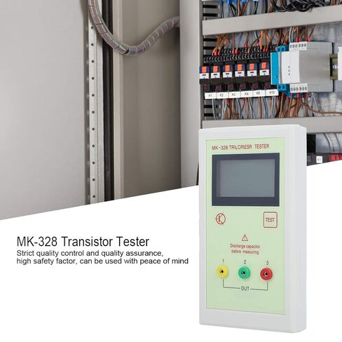 MK328 Transistor Tester High Precision Digital Meter for Electronics Engineers Hobbyists and Technicians with 3 Test Pens and Motherboard in Saudi Arabia
