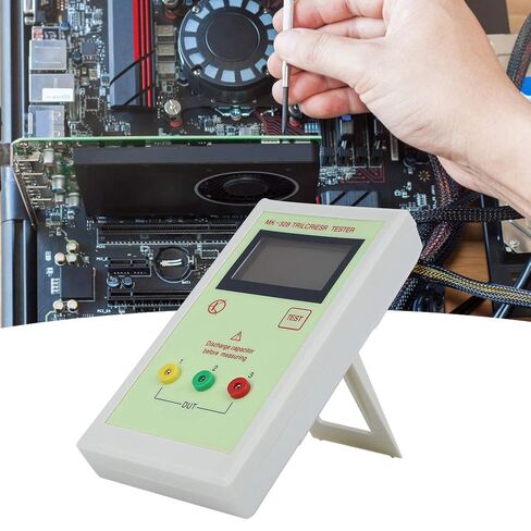 MK328 Transistor Tester High Precision Digital Meter for Electronics Engineers Hobbyists and Technicians with 3 Test Pens and Motherboard in Saudi Arabia