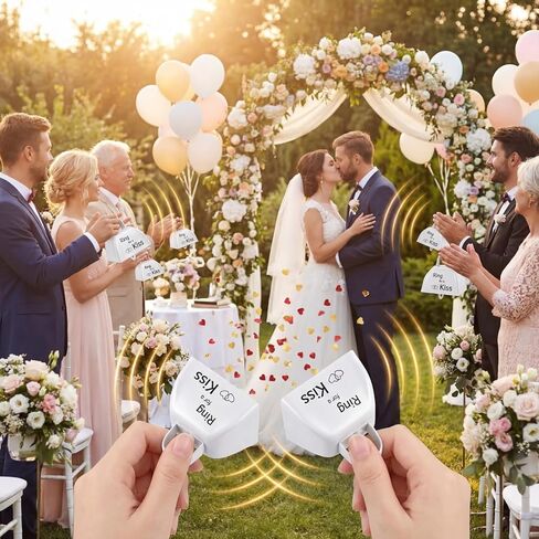 24 مجموعة من أجراس البقر الدائرية لحفلة القبلة، صانعة الضوضاء، أجراس تقبيل حديدية صغيرة للمناسبات الرياضية، حفل استقبال الزفاف، مستلزمات حقيبة جودي in Kuwait