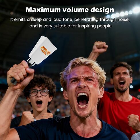 جرس بقرة بمقبض - صانع ضوضاء معدني مقاس 9 بوصة لألعاب كرة القدم والأحداث الرياضية والاحتفالات in Kuwait