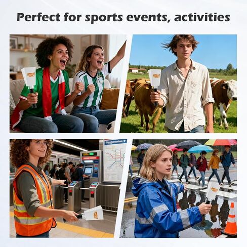 جرس بقرة بمقبض - صانع ضوضاء معدني مقاس 9 بوصة لألعاب كرة القدم والأحداث الرياضية والاحتفالات in Kuwait