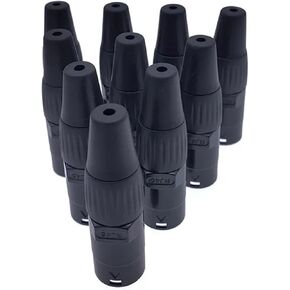 10Piece 8p8c RJ45 Net Work Connector IP65 D Socket Panel Ethernet Connectors(10xsilvery Plug) in Saudi Arabia