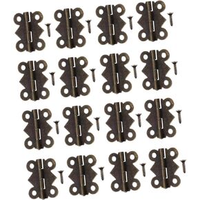 144pcs Vintage Butterfly Hinges for Boxes Easy to Install Resistant for Jewelry Wine Boxes Cabinets and Projects in Saudi Arabia