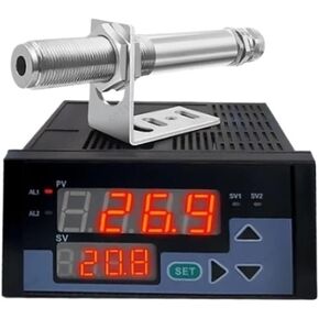 مستشعر درجة الحرارة بالأشعة تحت الحمراء الصناعية غير المتصلة 485 مقياس حرارة ناقل الحركة شاشة رقمية عالية الدقة عبر الإنترنت (مستشعر 0-300) in Kuwait