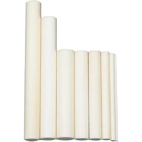 1 قطعة قضيب سيراميك الألومينا - عمود مرآة مقاوم لدرجات الحرارة العالية، قطر 2-20 مم للأدوات الصناعية (18 × 140 قطعة واحدة) in Kuwait