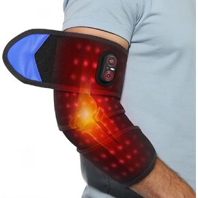 وسادة تدفئة لاسلكية للذراع والمرفق لتخفيف الآلام، وسادة تدفئة للذراع قابلة لإعادة الشحن بقدرة 5000 مللي أمبير في الساعة، كم وسادة تدفئة للذراع طويلة جدًا، غلاف كبير للكوع مُسخن مع 3 مستويات تسخين ومؤقت in Kuwait