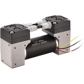 15LPM -96Kpa مضخة فراغية صغيرة 12 فولت/24 فولت مضخة خلط الهواء والسائل خالية من الزيت لمنع التآكل (DG7BL128515-2 FKM) in Kuwait