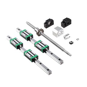 2 أدلة خطية HGR15 (600-1500 مم) + 4 كتل HGH15CA + طقم براغي كروية SFU1605 (1605-1500 HGR15-1500) in Kuwait