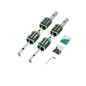 2 أدلة خطية HGR15 (300 مم - 1500 مم) + 4 عربات HGH15CA (1200 مم) in Kuwait