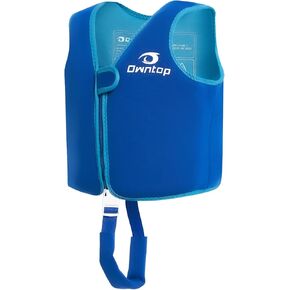 سترة سباحة للأطفال من Owntop، سترة سباحة للأطفال الصغار مع حزام بين الرجلين قابل للتعديل، تطفو على الماء للأولاد والبنات، تساعد على الطفو للأطفال بوزن 30-40-50-60-70 رطلًا in Kuwait