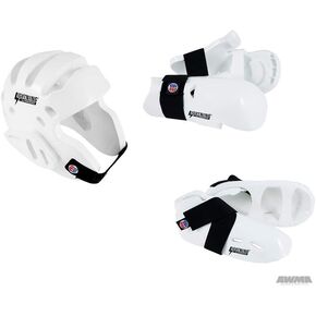 Lightning White Karate Sparring Gear Package Deal - Size Child Small in Saudi Arabia