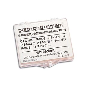 Coltene Whaledent P84-4.5 ParaPost Titanium Alloy Posts .040 Yellow 10/Pk in Kuwait