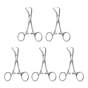 مشبك المناشف الجراحية من باكهاوس، 3 1/2 بوصة، عبوة من 5 قطع in Kuwait