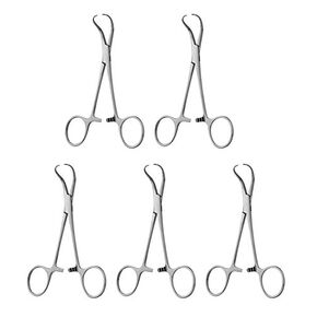 مشبك منشفة جراحي من باكهاوس، 5 1/4 بوصة، عبوة من 5 قطع in Kuwait