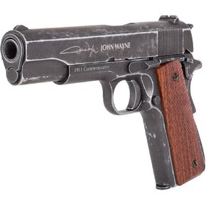 John Wayne 1911 Metal CO2 BB Pistol, Brown Grips air Pistol in Kuwait