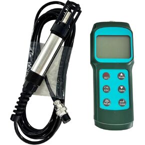 Portable Dissolved Oxygen Meter Optical DO Meter with Dissolved Oxygen Measurement Range 0~15mg/L or 0~119.9% Salinity Compensation 0~42ppt Altitude Compensation 0~1000m 10m Probe in Kuwait