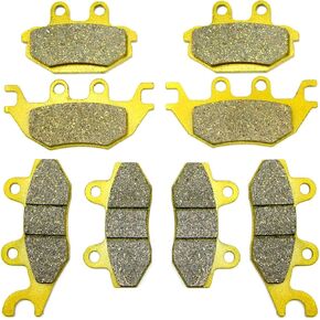 Master Chen Front Rear Brake Pads for Kawasaki KAF 820 1000 Mule Pro Brakes KAF820 ProFX ProFXT KAF1000 ProDX ProDXT 2015 2016 2017 2018 2019 2020 2021 2022 2023 FA135 FA165 FA686 MC0525 in Kuwait