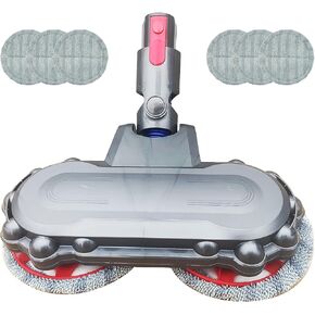 Wet Mop Head Attachment for Dyson v15 v7 v8 v10 v11, Hardwood Floor Mopping Cleaning for sv10 sv11 sv12 sv14 Vacuum Attachments with 6 Pads 【2026 New】 v10 Slim, v12 and sv18 NOT Compatible (28) in Kuwait