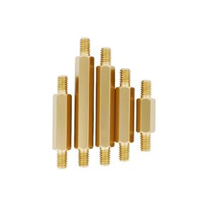 M3 M4 Hex Brass Motherboard Standoff Male to Board Rack Stud Spacing Screws Hexagonal PCB Column Pillar Spacers Standoffs(26mm(5pcs)) in Kuwait